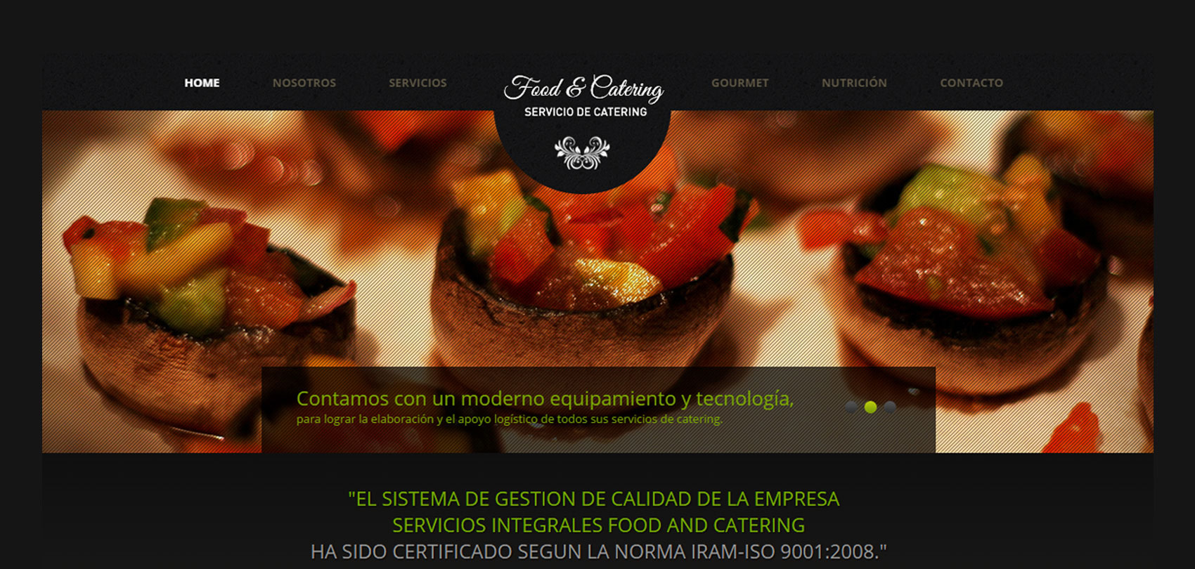 Fod and caterign, Servicio de catering, atenci&oacute;n personalizada, 40 a&ntilde;os de trayectoria y las certificaciones de calidad avalan nuestro compromiso de excelencia en servicios de catering. Contamos con EL SISTEMA DE GESTION DE CALIDAD CERTIFICADO SEGUN LA NORMA IRAM-ISO 9001:2008